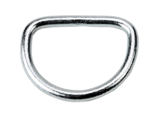 Horganyzott D-gyűrű - 8 mm x 40 mm