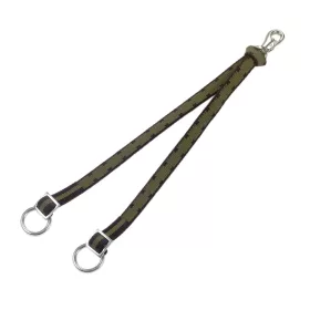   Marhakikötő szár kettős szíjjal, karabínerrel - 60 cm, csúcsminőség