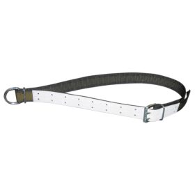   Növendék bika kikötő nyakpánt D-gyűrűvel - 150 x 5 cm, 7 mm, csúcsminőség