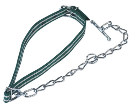 Borjú kikötő nyakpánt lánccal, forgóval és akasztóval - 100 x 4 cm, 4 mm, standard minőség
