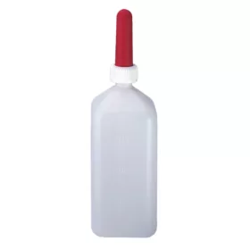 Borjúitató palack - műanyag, szögletes, 2 literes