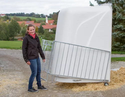 CalfHouse Premium Plus borjúház - könnyű kerítéssel