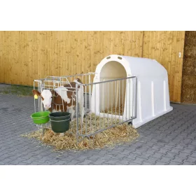 Könnyű kerítés CalfHouse PE UV+ borjúházhoz