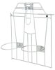 Ajtó- és kerékkészlet CalfHouse PE UV+ borjúházhoz