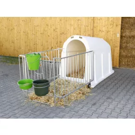 CalfHouse PE UV+ borjúház - nehéz kerítéssel