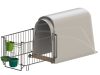 CalfHouse Premium Plus borjúház könnyű kerítéssel