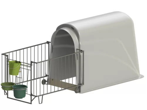 CalfHouse Premium Plus borjúház könnyű kerítéssel