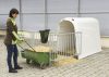 CalfHouse Premium Plus borjúház könnyű kerítéssel