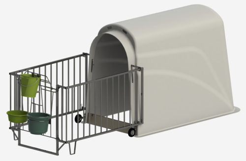 CalfHouse Premium Plus borjúház nehéz kerítéssel