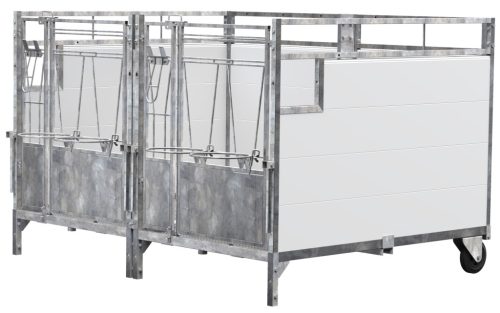 Dupla borjúbox - 200x227x143 cm