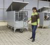 Borjúbox szállítószerkezet