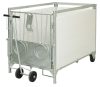PVC oldalfal panel borjúboxhoz - 165 cm