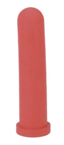 Super borjúcumi - piros, X nyílással, 125 mm