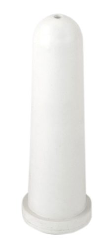 Standard borjúcumi - fehér, kerek nyílással, 100 mm