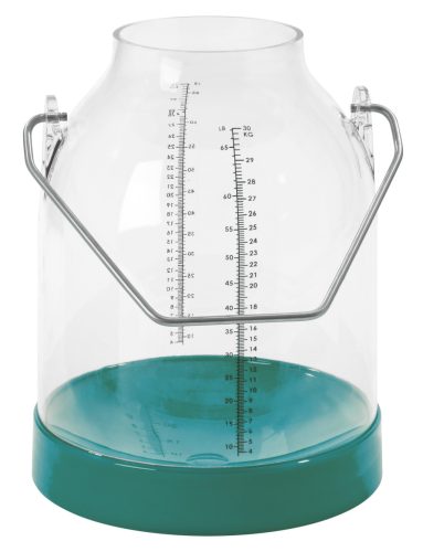 Műanyag sajtár - zöld, 30 literes, 143 mm magas füllel
