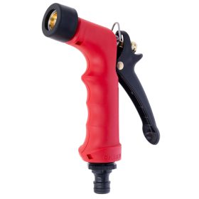   Kerbl mosópisztoly - piros, sárgaréz betéttel és tömlőcsatlakozóval 1/2"