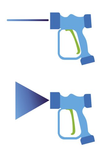 Mosópisztoly - kék