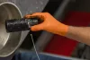 X-Grip nitrile egyszer használatos kesztyű - narancs, 7,5-8-as méret, 50 db/doboz