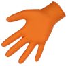 X-Grip nitrile egyszer használatos kesztyű - narancs, 9,5-10-es méret