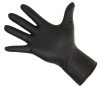 Nitrile allergén anyagoktól mentes kesztyű - hosszú, fekete, 50 db, S
