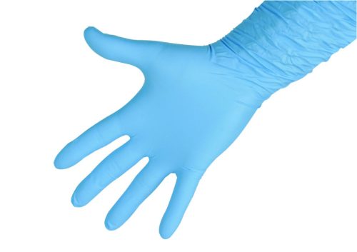 Keron Nitrile Premium egyszer használatos Nitril kesztyű - 300 mm, 50 db, M méret