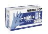 Nitrile Top allergén anyagoktól mentes kesztyű - 5.5 mil, 240 mm, 100 db, S