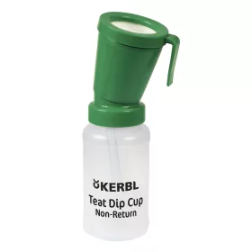   Kerbl tőgyfertőtlenítő pohár - zöld, nem visszafolyós, 300 ml