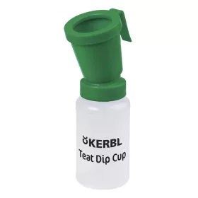 Kerbl tőgymosó pohár standard - zöld, 300 ml