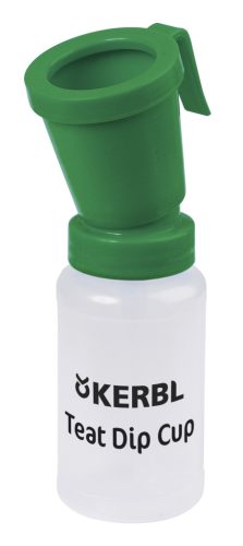Kerbl tőgymosó pohár standard - zöld, 300 ml