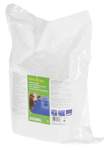 UdderoClean nedves tőgytörlő papír utántöltő - 20 x 20 cm, 1000 db