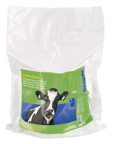 UdderoClean nedves tőgytörlő kendő utántöltő csomag - 20 x 20 cm, 800 lapos