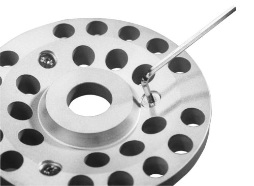 Profi patafaragó korong - 3 késes, alu, 120 mm