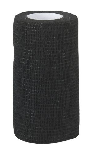 VetLastic öntapadó bandázs - fekete, 7,5 cm