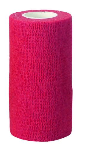 VetLastic öntapadó bandázs - piros, 10 cm