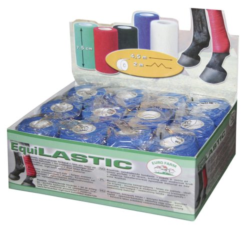 EquiLastic öntapadó fásli - kék, 7,5 cm