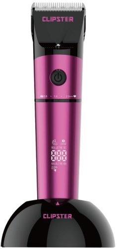 DeloX akkumulátoros nyírógép, alkatrészekkel - rózsaszín