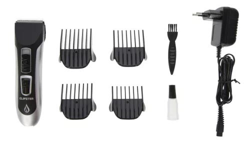 DropiX vízálló akkumulátoros nyírógép - alkatrészekkel