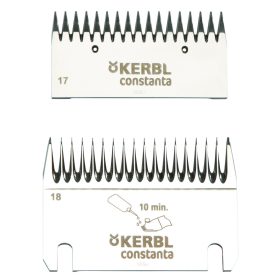   nyírókés-készlet 17/18 fog szarvasmarha - durva nyíráshoz