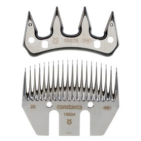   Pót él készlet Constanta 4 nyírógéphez - alpaka, 20/4 fogas
