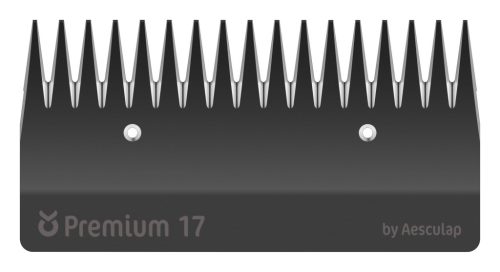 Premium nyíróél szett, szarvasmarhához, 18 / 17 fogas