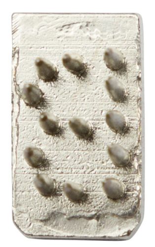 Tetováló fogó betétek - betűkészlet: A - Z, 7 mm