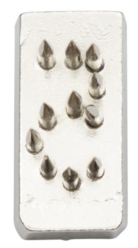 Szám tetováló fogóba, 10 mm, 0