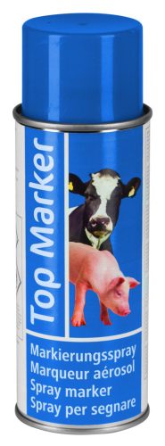 TopMarker állatjelölő spray - kék, 200 ml