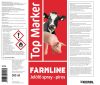 TopMarker állatjelölő spray - piros, 500 ml