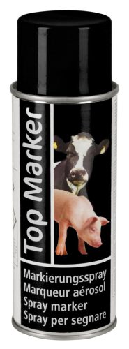 TopMarker állatjelölő spray - fekete, 500 ml