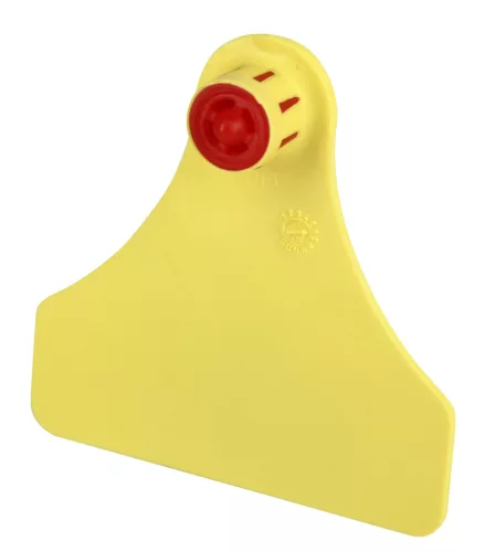 FlexoPlus szarvasmarha krotália - sárga, F/F, apa-anya párban, 25 db/cs