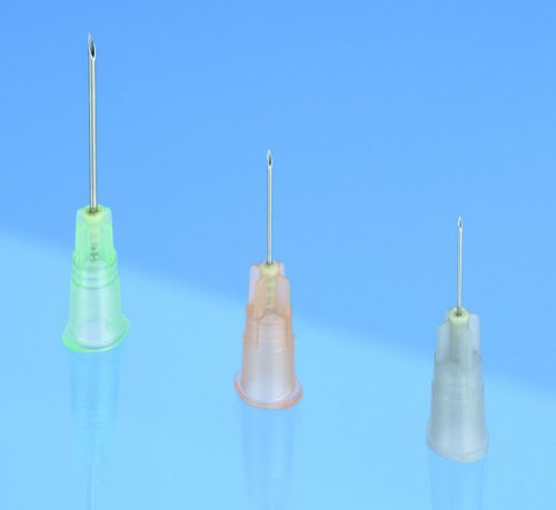 Egyszerhasználatos tű - 1,2 x 25mm, LL, 100 db/cs (18 G x 1)