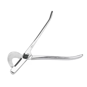 Kasztráló fogó - ívelt, 19 cm hosszú