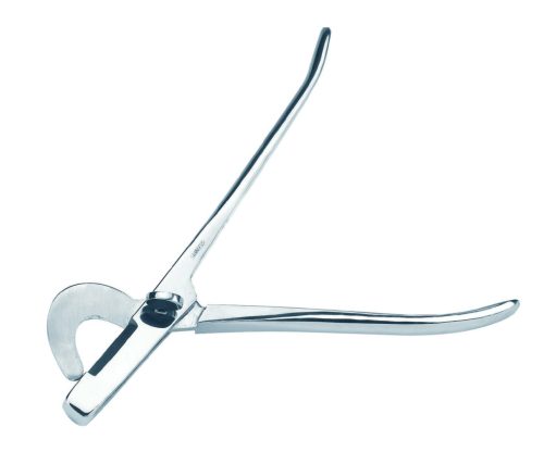 Kasztráló fogó - egyenes, 19 cm hosszú