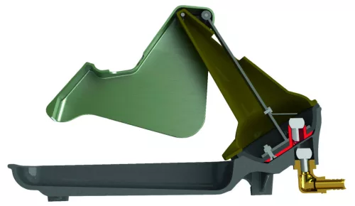 P100 itatószivattyú legelőre - 1"-os csatlakozással